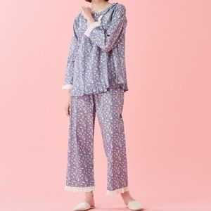 100 % Pure Cotton Pajama set/Pajama set/Cute Pajama set/Floral Pajama set/NWT
